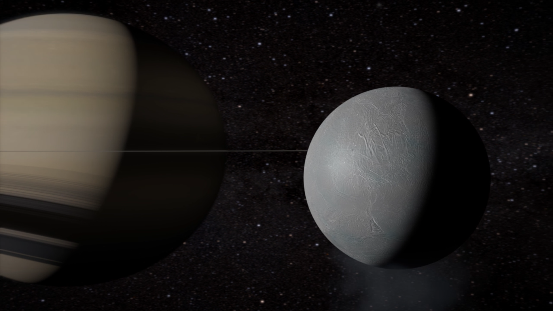 Enceladus and Saturn